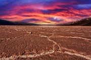 Photography Art Series  Death Valley NP, Bad Water, Sunset : Death Valley NP, Bad Water, Sunset