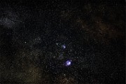 Logoon and Trifid Nebula