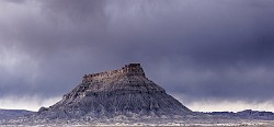 Utah Badlands  Factory Butte : Factory Butte