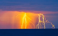 Sea of Cortez Lightning  Lightning : Lightning