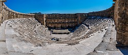 Turkey  Aspendos theatre, Antalya Turkey : Aspendos theatre, Antalya Turkey