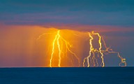 Sea of Cortez Lightning  Lightning : Lightning